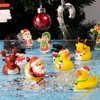 image:imageJOYIN 24 PCS Christmas Ducks for Stocking Stuffers Xmas Rubber Duck Bath Toys for Kids Gift Party Favor Novelty Duckies for Boys Girls and Toddlers