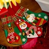 image:imageJOYIN 3 PCS 18 Christmas Stockings Set Large Stockings with 3D Santa Snowman amp Reindeer 3D Bulk Xmas Stockings for Holiday Indoor Family Holiday Christmas Party Decorations