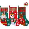 image:imageJOYIN 3 PCS 18 Christmas Stockings Set Large Stockings with 3D Santa Snowman amp Reindeer 3D Bulk Xmas Stockings for Holiday Indoor Family Holiday Christmas Party Decorations