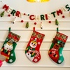 image:imageJOYIN 3 PCS 18 Christmas Stockings Set Large Stockings with 3D Santa Snowman amp Reindeer 3D Bulk Xmas Stockings for Holiday Indoor Family Holiday Christmas Party Decorations