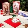 image:imageJOYIN 30 PCS Christmas Classic Money Cards with Envelopes Xmas Money Cards for Gift Holder Cash Holder Bulk Assorted for Holiday Season Party Supplies Snow Holiday