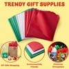 image:imageJOYIN 360 Sheets 20 x 20 Christmas Tissue Paper Assortment Red Green amp White 120 Sheets per Color Easy and Fast Gift Wrapping Accessory for Presents and Wine Bottles