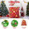 image:imageJOYIN 4 pcs Christmas Extra Large Gift Bags Jumbo Heavy Duty 4436 Xmas Presents Bag for large Gifts Wrapping Drawstring Santa Sacks with Tag for Christmas Season parties and holiday present Giving