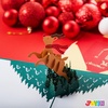 image:imageJOYIN 7 Pack Pop up Christmas Cards 3D Greeting Cards with Unique Designs and Envelopes 6 x 6 for Winter Merry Christmas Season Present