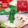 image:imageJOYIN 7 Pack Pop up Christmas Cards 3D Greeting Cards with Unique Designs and Envelopes 6 x 6 for Winter Merry Christmas Season Present