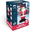 image:imageJoiedomi 6 FT Christmas Inflatable Santa with Gift Bag Blow Up Xmas Inflatable Decorations with Build in LEDs for Christmas Decor Yard Outdoor Garden Lawn Winter Decorations