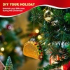 image:imageJoiedomi Christmas Taco Glass Ornament Xmas Glass Blown Food Ornament Presents for Christmas Tree Decoration Indoor