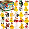 image:imageJOYIN 24 PCS Christmas Ducks for Stocking Stuffers Xmas Rubber Duck Bath Toys for Kids Gift Party Favor Novelty Duckies for Boys Girls and Toddlers