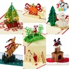 image:imageJOYIN 7 Pack Pop up Christmas Cards 3D Greeting Cards with Unique Designs and Envelopes 6 x 6 for Winter Merry Christmas Season Present