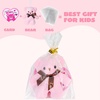 image:imageJOYIN 28 Pack Valentines Day Gift Cards with Bear Plush Toys Cute Mini Plush Toys Keychains for Boys Girls Party Favor Classroom Exchange Cards and School Exchange Prize