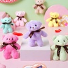 image:imageJOYIN 28 Pack Valentines Day Gift Cards with Bear Plush Toys Cute Mini Plush Toys Keychains for Boys Girls Party Favor Classroom Exchange Cards and School Exchange Prize