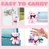 image:imageJOYIN 28 Pack Valentines Day Gift Cards with Bear Plush Toys Cute Mini Plush Toys Keychains for Boys Girls Party Favor Classroom Exchange Cards and School Exchange Prize