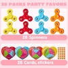 image:imageJOYIN 28 Packs Valentines Cards with Alien Style Fidget Spinner for Kids Stress Relief Hand Finger Spinner Fidget Toy for Classroom Exchange Valentines Party Favors Party Game Prizes for KidsHeart