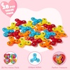image:imageJOYIN 28 Packs Valentines Cards with Alien Style Fidget Spinner for Kids Stress Relief Hand Finger Spinner Fidget Toy for Classroom Exchange Valentines Party Favors Party Game Prizes for KidsHeart