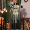 image:imageJOYIN 67 Halloween Decorations Outdoor Life Size Bride Decor White Ghost Haunted House Props with Creepy Sound for Garden Yard LawnBlack Grim Reaper
