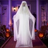 image:imageJOYIN 67 Halloween Decorations Outdoor Life Size Bride Decor White Ghost Haunted House Props with Creepy Sound for Garden Yard LawnWhite Bride