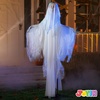 image:imageJOYIN 67 Halloween Decorations Outdoor Life Size Bride Decor White Ghost Haunted House Props with Creepy Sound for Garden Yard Lawnwhite