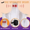 image:imageJOYIN 67 Halloween Decorations Outdoor Life Size Bride Decor White Ghost Haunted House Props with Creepy Sound for Garden Yard Lawnwhite