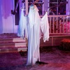 image:imageJOYIN 67 Halloween Decorations Outdoor Life Size Bride Decor White Ghost Haunted House Props with Creepy Sound for Garden Yard Lawnwhite
