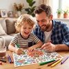 image:imageJOYIN 12 Pcs Thanksgiving Turkey Coloring Placemats Paper Table Mats12pcs Cute Turkey Set