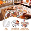 image:imageJOYIN 12 Pcs Thanksgiving Turkey Coloring Placemats Paper Table Mats12pcs Cute Turkey Set