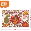 image:imageJOYIN 12 Pcs Thanksgiving Turkey Coloring Placemats Paper Table Mats12pcs Cute Turkey Set