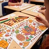 image:imageJOYIN 12 Pcs Thanksgiving Turkey Coloring Placemats Paper Table Mats12pcs Cute Turkey Set