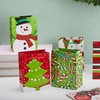 image:imageJOYIN 18 PCS Christmas Treat Bags Holiday Present Goody Gift Treat Candy Wrapping Paper Bags with Handles for Xmas Gift Giving Classroom Party Favors Thanksgiving Decor 9x 35x 73Christmas