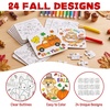 image:imageJOYIN 24 Pcs Thanksgiving DIY Craft Kit Turkey Harvest Puzzles