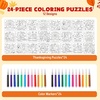 image:imageJOYIN 24 Pcs Thanksgiving DIY Craft Kit Turkey Harvest Puzzles