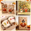 image:imageJOYIN 24 Pcs Thanksgiving Make A Face Sticker Craft Kit Turkey DIY Sheets