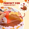 image:imageJOYIN 24 Pcs Thanksgiving Make A Face Sticker Craft Kit Turkey DIY Sheets