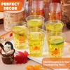 image:imageJOYIN 50 Pcs Thanksgiving Cups Disposable 12 OZ Thanksgiving Plastic Cups with Pumpkin Maple Leaves Plastic Dinnerware for Juice Coffee HotCold Drinks Fall Party Favor Supplies