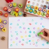 image:imageJOYIN 50 Pcs Thanksgiving Stampers Stamps for Kids Age 35 Turkey Party Favor Supplies Thanksgiving Arts amp Crafts for Kids Family Activities Classroom Exchange Prizes Gift Fall Stamper Assortment