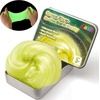 image:imageJOYIN Green Glow intheDark Putty 423oz 120g Therapy Putty Slime for Kids Anxiety amp Stress Relief Toys Great Sensory Experience Never Dry Out Birthday Gifts Party FavorsHalloweenChristmasLunar Glow