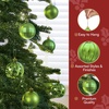 image:imageJOIEDOMI 24 Pcs Lime Green Christmas Balls Ornaments Set 236 Christmas Tree Ornaments Shatterproof Xmas Balls Hanging Decorations for Tree Wreath Garland Holiday Wedding Indoor Party DecorLime Green