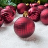 image:imageJOIEDOMI 24 Pcs Lime Green Christmas Balls Ornaments Set 236 Christmas Tree Ornaments Shatterproof Xmas Balls Hanging Decorations for Tree Wreath Garland Holiday Wedding Indoor Party DecorBurgundy Red
