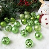 image:imageJOIEDOMI 24 Pcs Lime Green Christmas Balls Ornaments Set 236 Christmas Tree Ornaments Shatterproof Xmas Balls Hanging Decorations for Tree Wreath Garland Holiday Wedding Indoor Party DecorLime Green