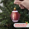 image:imageJOIEDOMI 8 Pcs Christmas Ball Ornaments Shatterproof Football Christmas Tree Ornaments Sports Theme Hanging Decorations Rugby Ball Football Decor for Holiday Xmas Tree Home Party Supplies