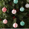 image:imageJOYIN 24 Pcs Christmas Ball Ornaments Blank White Ball Ornaments for DIY Art amp Craft Christmas Tree Decoration Shatterproof for Xmas Party Favors Supplies Presents