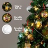 image:imageJoiedomi Mini Christmas 25 Pcs Clear Plastic Fillable Ball 276 inches Ball Ornaments for Christmas Tree Hanging Decorations Indoor Xmas Party Favors Supplies Presents