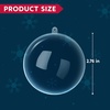 image:imageJoiedomi Mini Christmas 25 Pcs Clear Plastic Fillable Ball 276 inches Ball Ornaments for Christmas Tree Hanging Decorations Indoor Xmas Party Favors Supplies Presents
