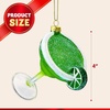 image:imageJoiedomi Mini Christmas Cocktail Margarita Glass Ornament Small Drink Glass Blown Ornaments or Christmas Tree Decoration Funny Adult Beverages Decoration for Xmas Gift Holiday Party FavorMargarita