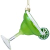 image:imageJoiedomi Mini Christmas Cocktail Margarita Glass Ornament Small Drink Glass Blown Ornaments or Christmas Tree Decoration Funny Adult Beverages Decoration for Xmas Gift Holiday Party FavorMargarita