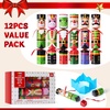 image:imageJOYIN 12 pcs Christmas NoSnap Party Favor Xmas Nutcracker Design Funny Gifts for Kids Includes Party Hat Jokes amp Gifts Christmas Table Decorations for Dinner Traditions Party SuppliesNutcracker