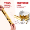 image:imageJOYIN 12 pcs Christmas NoSnap Party Favor Xmas Nutcracker Design Funny Gifts for Kids Includes Party Hat Jokes amp Gifts Christmas Table Decorations for Dinner Traditions Party SuppliesSnowflake