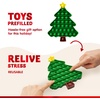 image:imageJOYIN 4 PCS Christmas Pop Stress Toy Xmas Pop Game Party Favors for Kids Squeeze Bubble Christmas Goodies Bag Fillers for Children Adults Anxiety Stress Reliever Office Desk