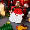 image:imageJOYIN 4 PCS Christmas Pop Stress Toy Xmas Pop Game Party Favors for Kids Squeeze Bubble Christmas Goodies Bag Fillers for Children Adults Anxiety Stress Reliever Office Desk