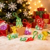 image:imageJOYIN 60 PCS Christmas Mini Pop Stress Toy Bulk Xmas Pop Game Party Favors for Kids Christmas Stocking Stuffers for Children Adults Relieve Anxiety Stress Toy