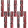 image:imageJOYIN 8 Pack Christmas NonSnap Party Favor Red Check Plaid Party Table Favor Includes Party Hat Jokes amp Gifts Xmas Gifts Prizes for Christmas Holiday Dinner Traditions Supplies